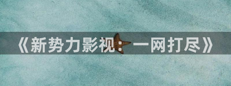 可可影音：《新势力影视：一网打尽》
